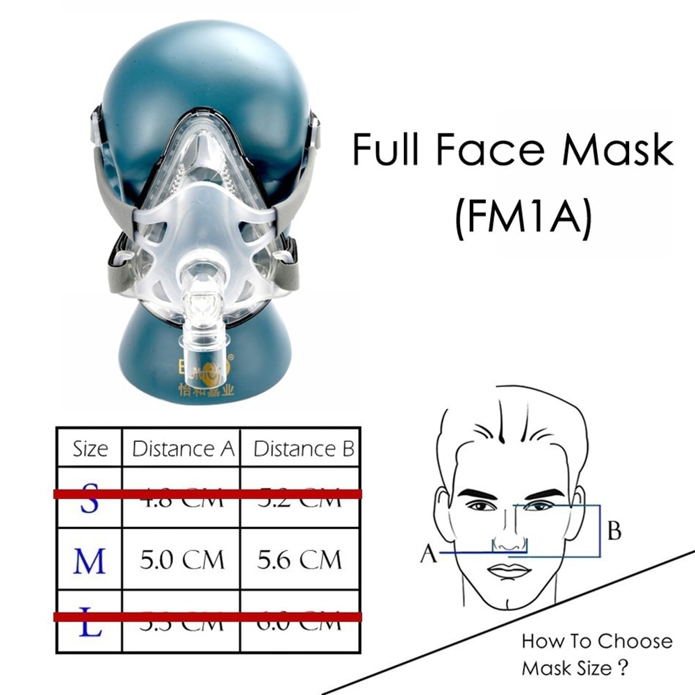 Подобрать размер маски