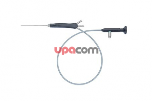 Миниатюрная оптика прямого видения 0°, 1.6 мм, длина 10 см, NiTi, полугибкая, градуированная, автоклавируемая, канал 0.85 мм, ирригационный канал 0.25 мм, длина 140 см, для сиалэндоскопии