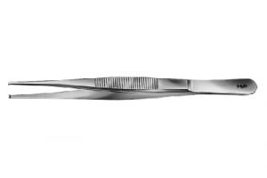 Пинцет Tissue forceps 1х2 105mm