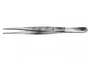 Пинцет Tissue forceps 1х2 145mm