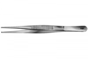 Пинцет Tissue forceps 1х2 160mm