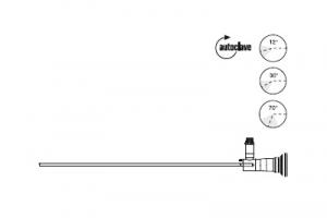 Телескоп, 4 мм, автоклавируемый, с фильтром, для флуоресцентной диагностики 30° направление обзора