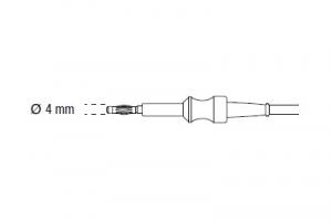ВЧ-кабель, монополярный, 4 м длина