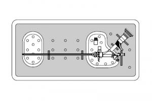Контейнер для инструментов, для компактного гистероскопа