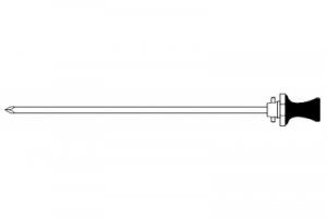 Троакарный стилет, треугольный