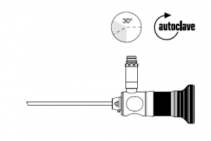 Телескоп, автоклавируемый, направление обзора 30°, широкоугольное поле зрения, рабочая длина 70 мм