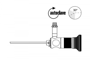 Телескоп, автоклавируемый, 2,7 мм, направление обзора 30°, рабочая длина 70 мм