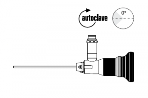 Телескоп, автоклавируемый, 1,9 мм, направление обзора 0°, рабочая длина 65 мм