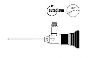 Телескоп, автоклавируемый, 1,9 мм, направление обзора 30°, рабочая длина 65 мм