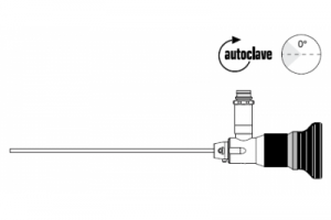 Телескоп, автоклавируемый, 1,9 мм, направление обзора 0°, рабочая длина 115 мм