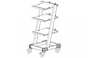 Тележка «TC-G2», для системы «SonoSurg» и «UES»