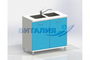Тумба  на хром.ножках М2
