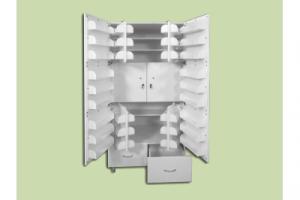 ШМФ-01 ЕЛАТ (мод.3) — Шкаф медицинский для фармпрепаратов двухдверный