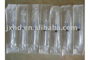 стерильные 3 части блокировки luer 3ml шприцев для одноразового использования упаковал бдистер