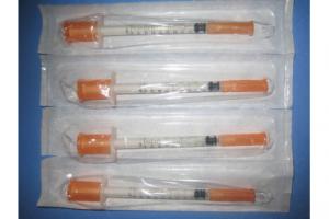 стерильные 0.5ml инсулина шприц для одноразового использования