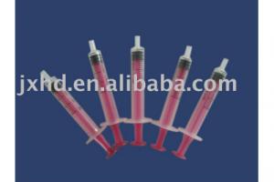 шприц плунжера стерильного luer 2.5ml пурпуровый для одиночной пользы