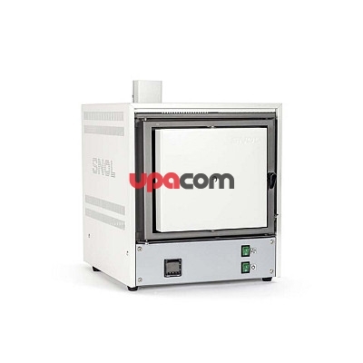 Печь муфельная SNOL 8,2/1100 LSM 21 (8,2 л, камера - термоволокно, терморегулятор програмируемый, вытяжка)