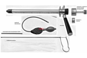 Операционный ректоскоп, Ø 21 мм, ПДл 300 мм
