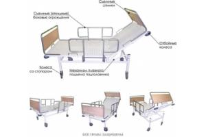 Кровать медицинская М182