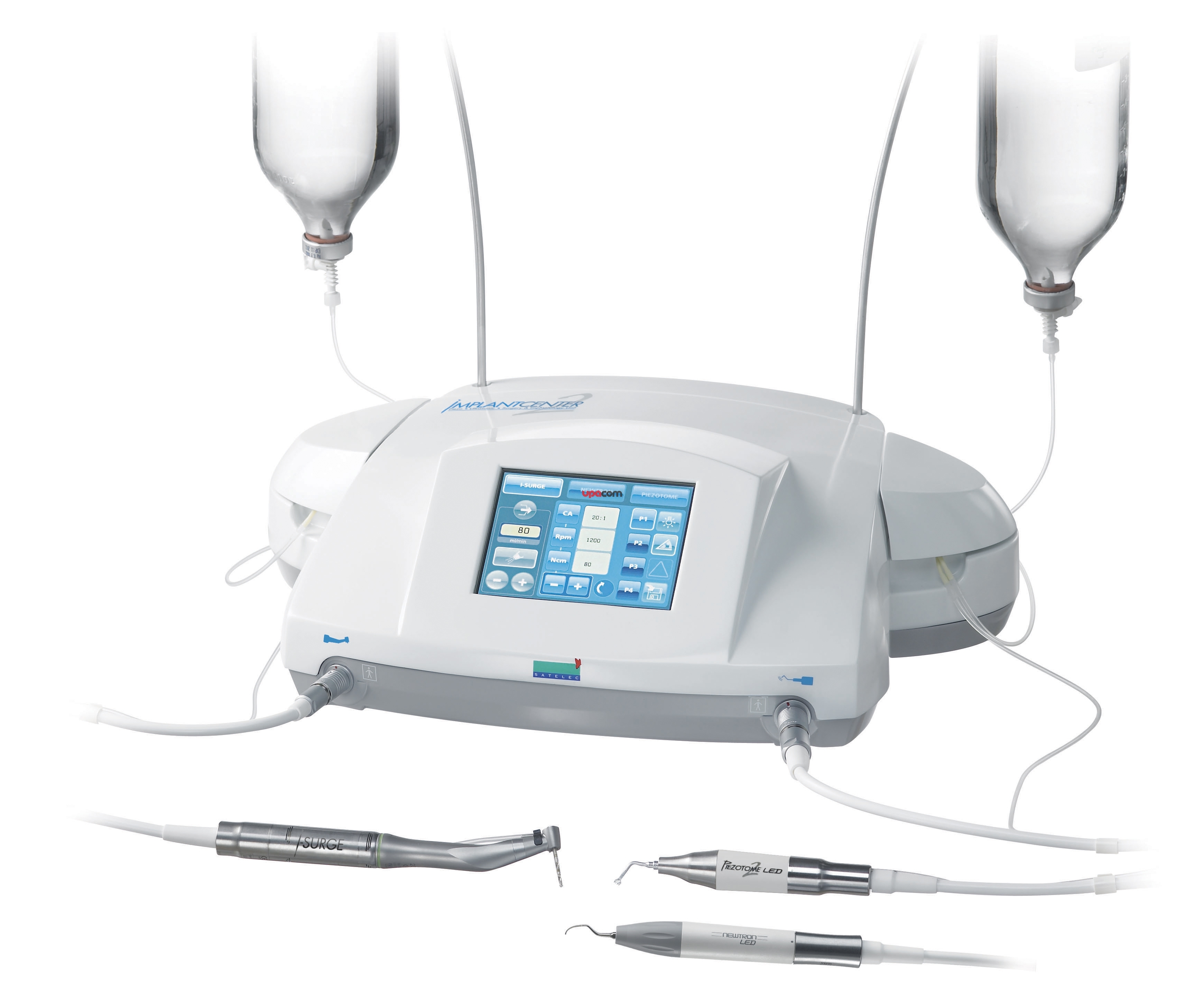 Хирургический аппарат IMPLANT CENTER 2, 3в1: пьезохирургия, скалер, физиодиспенсер