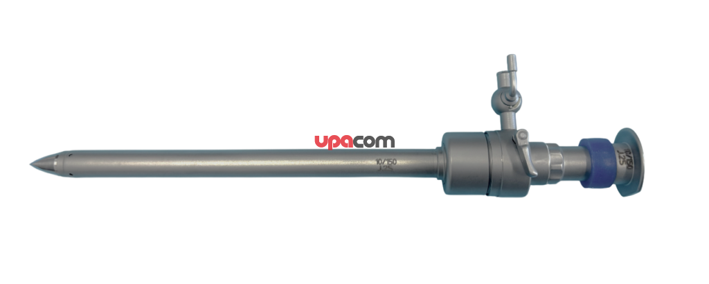 Троакар лапароскопический, с краном, диаметр 10 мм, длина 150 мм