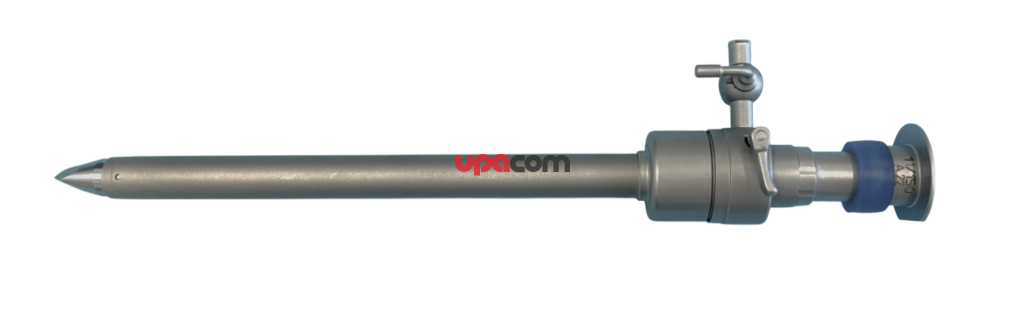 Троакар лапароскопический c краном, диаметр 11 мм, длина 150 мм